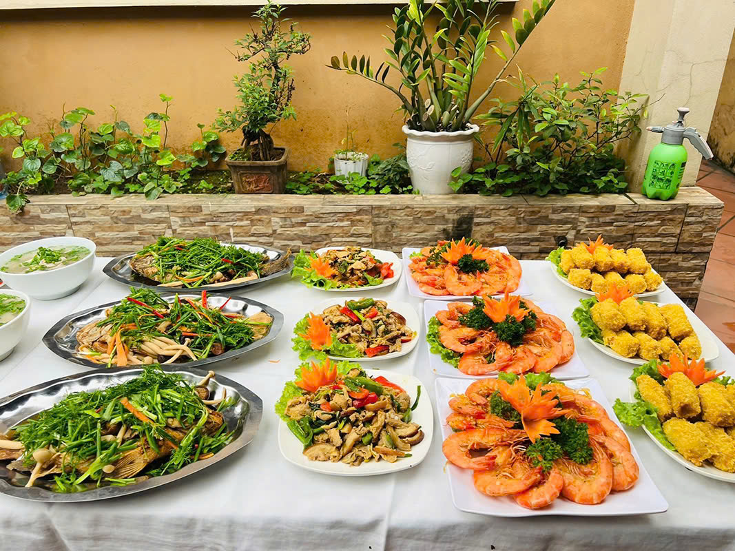 Dịch vụ nấu cỗ tại nhà ở Dịch Vọng