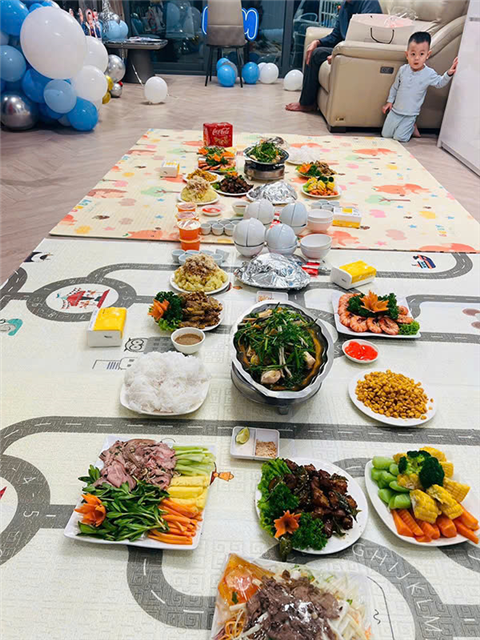 Ảnh Đặt cỗ tất niên ở Quan Hoa