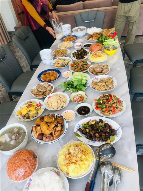 Ảnh Đặt cỗ công ty ở Quan Hoa